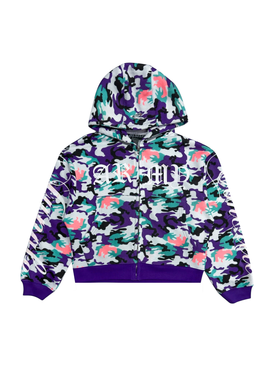 Otrain Anti Social Social Club Hoodie Rosa Camo Hoodie Anti
