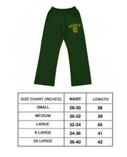 Load image into Gallery viewer, OE Yellow on Green Sweats