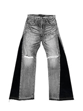 Load image into Gallery viewer, OE Rolling Stone Iced Out Flared Jeans
