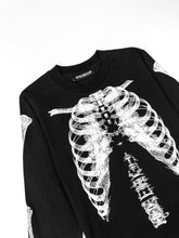 Load image into Gallery viewer, OE Minimal Skeleton Longsleeve Black
