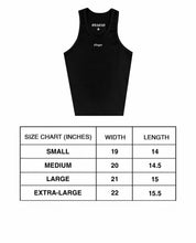 Load image into Gallery viewer, OE Minimal Crop Tank Top Black
