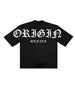 OE Tee White On Black