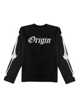 Load image into Gallery viewer, OE Minimal Skeleton Longsleeve Black

