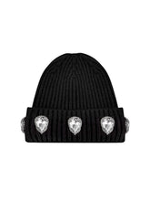 Load image into Gallery viewer, Gemstone Beanie White
