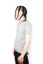 Load image into Gallery viewer, Blank Fitted Tee Heather Grey