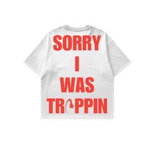 Load image into Gallery viewer, Sorry I was Trappin Tee Red
