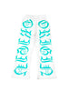 OE Sweat Pants Tiffany on White