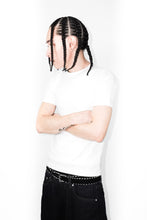 Load image into Gallery viewer, Blank Fitted Tee White