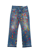 Load image into Gallery viewer, OE Paint Splatter YeBlue Vintage Carhartt Denim Jeans
