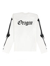 Load image into Gallery viewer, OE Minimal Skeleton Longsleeve Ivory