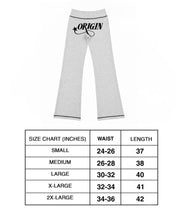 Load image into Gallery viewer, Black Contrast On Heather Grey Women Sweat Pants