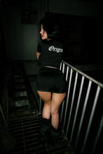 Load image into Gallery viewer, OE Minimal Crop Top Black
