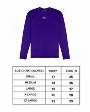 Load image into Gallery viewer, OE Thermal Raglan Purp Longsleeve