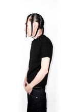Load image into Gallery viewer, Blank Fitted Tee Black