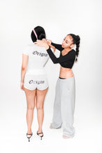 Load image into Gallery viewer, OE Minimal Crop Top White