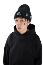 Load image into Gallery viewer, Gemstone Beanie Aqua Blue
