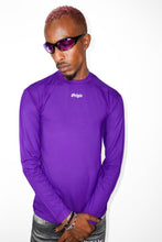 Load image into Gallery viewer, OE Thermal Raglan Purp Longsleeve