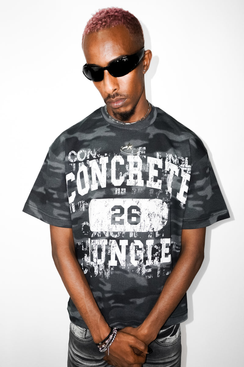Concrete Jungle Black Camou Tee – Origin