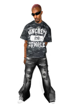 Load image into Gallery viewer, Concrete Jungle Black Camou Tee