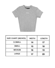 Load image into Gallery viewer, OE Minimal Crop Top Heather Grey
