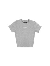 Load image into Gallery viewer, OE Minimal Crop Top Heather Grey
