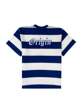 Load image into Gallery viewer, OE Minimal Stripes Tee Blue