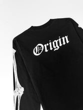 Load image into Gallery viewer, OE Minimal Skeleton Longsleeve Black
