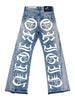 OE 123 FLARED DENIM