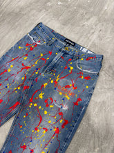 Load image into Gallery viewer, OE Paint Splatter YeBlue Vintage Carhartt Denim Jeans
