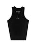 OE Minimal Crop Tank Top Black