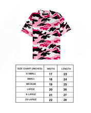 Load image into Gallery viewer, OE Minimal Pink Camou Tee Slim Fit
