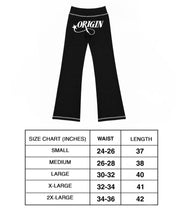 Load image into Gallery viewer, White Contrast On Black Women Sweat Pants