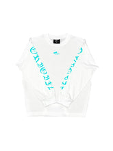 Load image into Gallery viewer, OE Long Sleeve Tiffany on White
