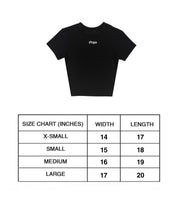 Load image into Gallery viewer, OE Minimal Crop Top Black
