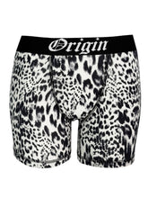 Load image into Gallery viewer, OE Minimal Boxer White Leopard Print