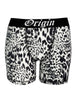 OE Minimal Boxer White Leopard Print
