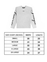 Load image into Gallery viewer, OE Concrete Jungle Heather Grey Longsleeve V2