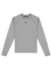 OE Thermal Raglan Black on Heather Grey Longsleeve